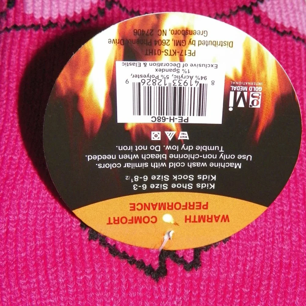 HOST PICK Kids Fox Thermal Socks Polar Extreme Slipper Grip